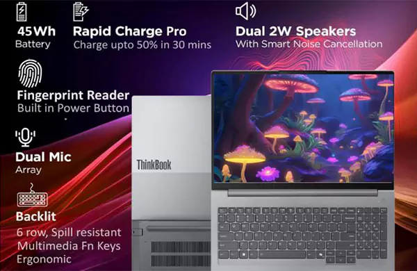 Lenovo ThinkBook 16 battery life