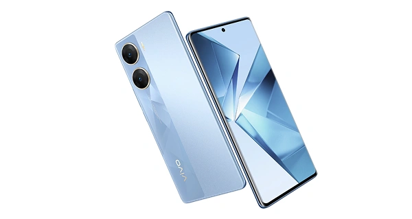 Vivo V29e smartphone front and back view
