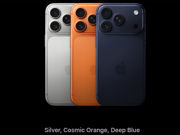 iPhone 17 Pro colour options