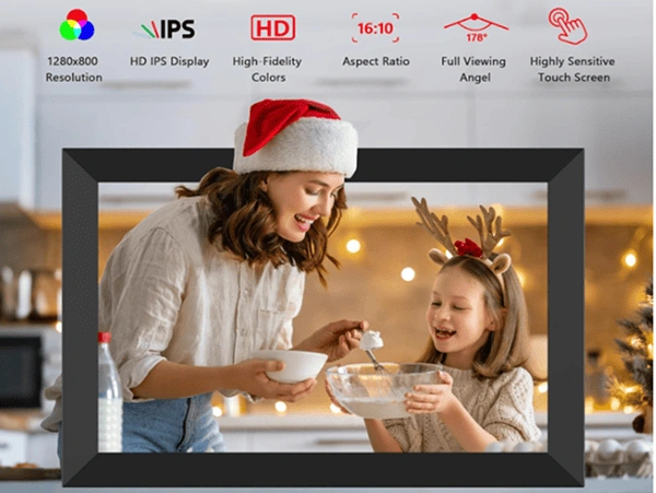 Frameo digital frame display quality
