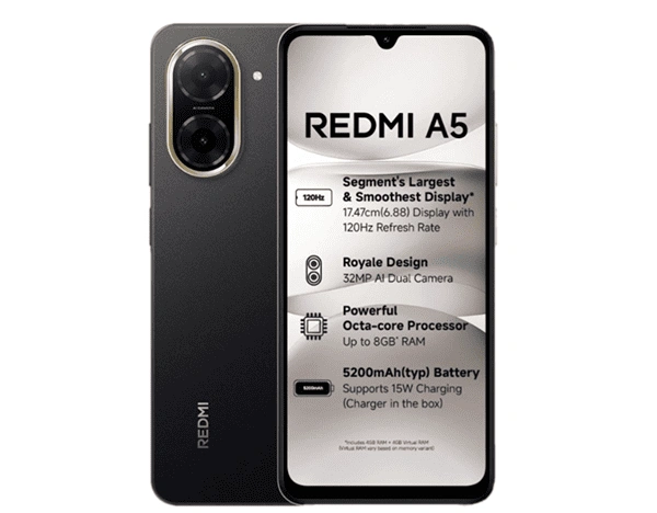 The Redmi A5 