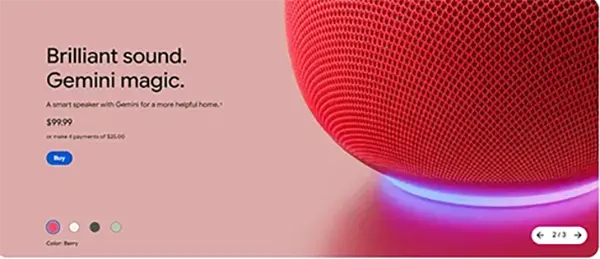 Sound Quality of Google Home Speaker