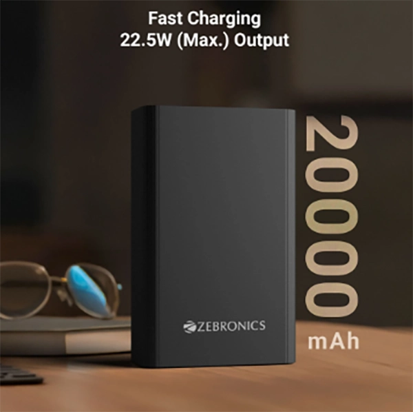  Zebronics EnergiTank 20000mAh